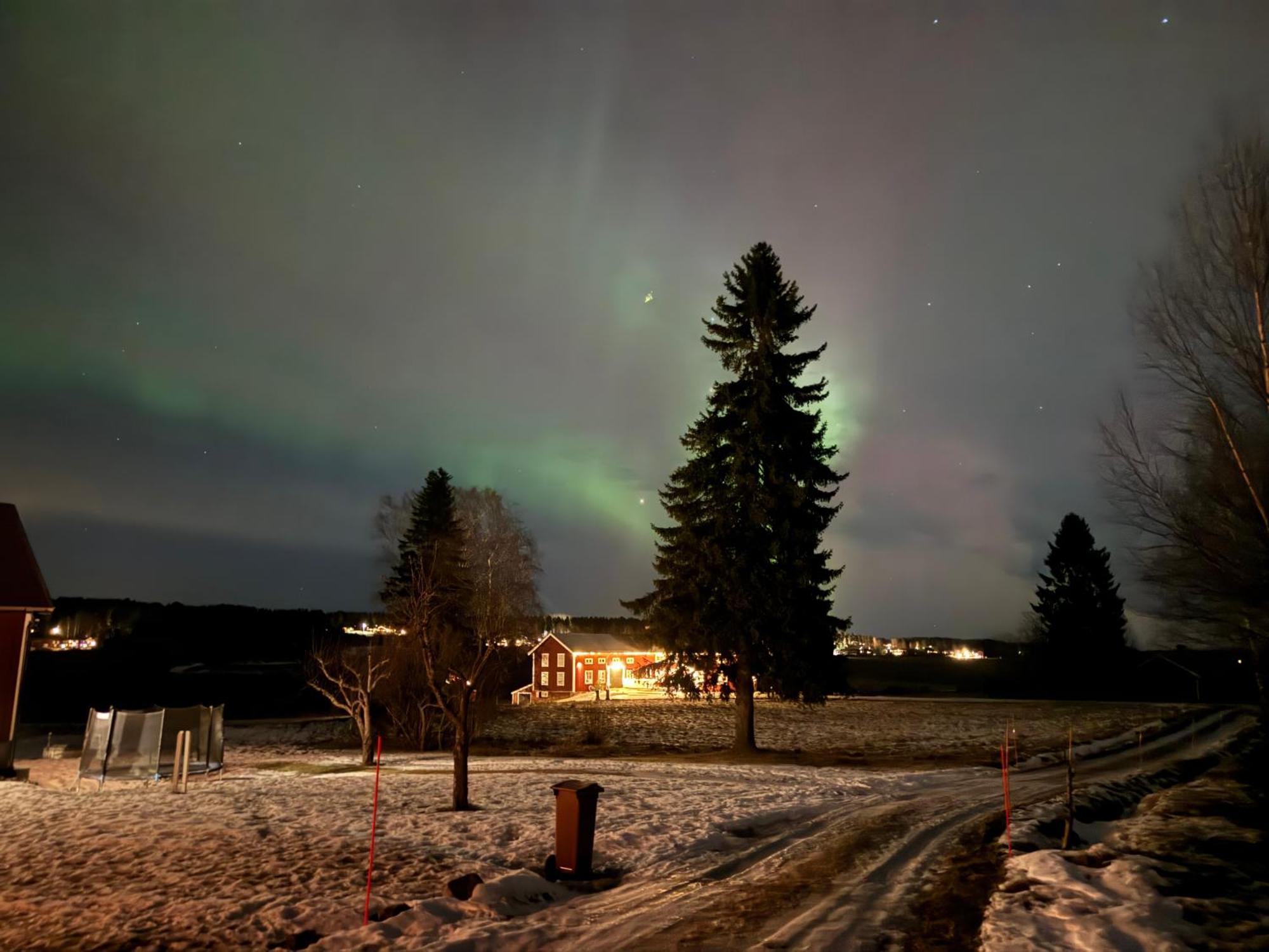 Ett Hus Med 3 Sovrum Med Supersnabba Internet Fiberanslutningen 1000Mb-100Mb I Hoeg, 7 Minuter Fran Hudiksvall Bagian luar foto